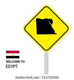 Egypt Traffic Signs Board Design Vector Stock Vector (Royalty Free ...