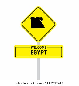 Egypt Traffic Signs Board Design Vector Stock Vector (Royalty Free ...