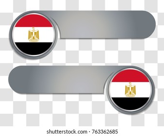 egypt vector flag illustration. vector match scoreboard illustration. eps10.
