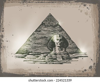 Egypt. Vector format