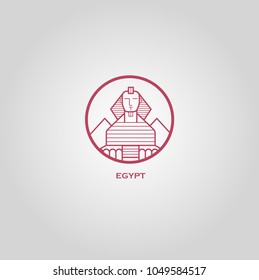 Egypt. Vector illustration.
