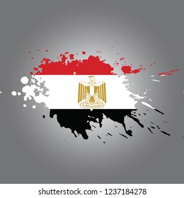 Egypt Vector paint stain