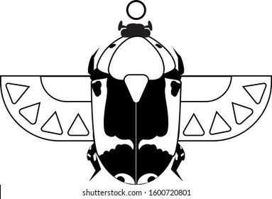 The Egyptian Battle or Scarab