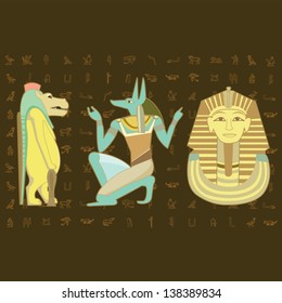 Egyptian character design