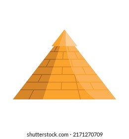 egyptian culture pyramid landmark icon