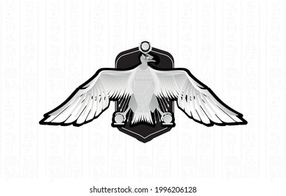 Egyptian empire Pharaoh Eagle Flag