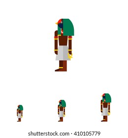 Egyptian God Vector Icon
