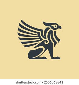 Egyptian Griffin Logo for sale.