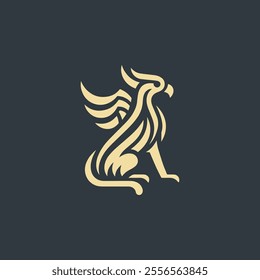 Egyptian Griffin Logo for sale.