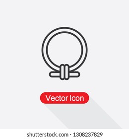 Egyptian Hieroglyph Icon Vector Illustration Eps10