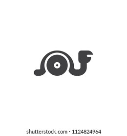 Egyptian Hieroglyph vector icon. filled flat sign for mobile concept and web design. simple solid icon. Symbol, logo illustration. Pixel perfect vector graphics