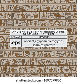 Egyptian hieroglyphs were the formal writing system used in Ancient Egypt. Hieroglyphs combined logo graphic, syllabic and alphabetic elements, with a total of some 1,000 distinct characters.