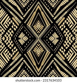 Egyptian lines halftone Ikat pattern. Ornate elegant luxury vintage retro modern style. For texture textile background backdrop tile wallpaper carpet.