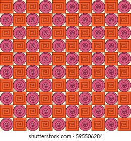 Egyptian ornament Tribal seamless pattern. Can be used for cloth, jackets, invitation, flyers, bags, notebooks, cards, envelopes, pads, blankets, furniture, packing,