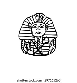 Egyptian  pharaoh icon