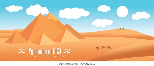 Egyptian Pyramids, Pyramids of Giza, Egypt