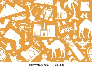 Egyptian seamless background