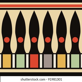 Egyptian seamless pattern, vector illustration