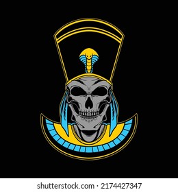 egyptian skull for commercial use