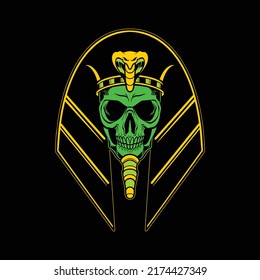 egyptian skull for commercial use