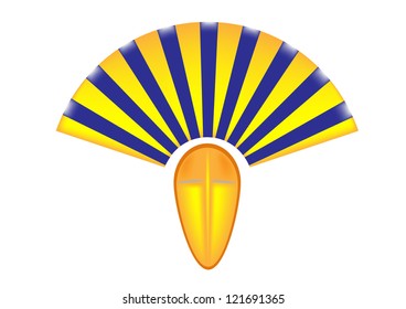 Egyptian sphinx.