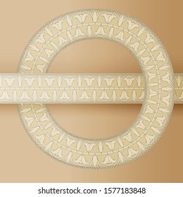 egyptian symbol ornamental 
composition architecture