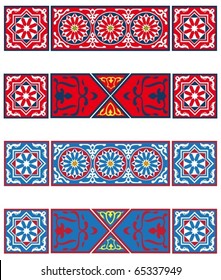 Egyptian Tent Banners-vector