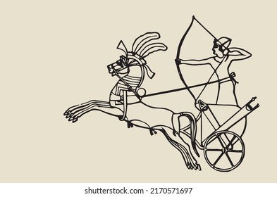 Egyptian War - Chariot, Battle, Horse