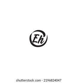 EH brush concept in high quality professional design that will print well across any print media