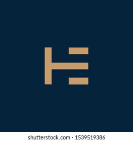 EH or HE logo and icon designs