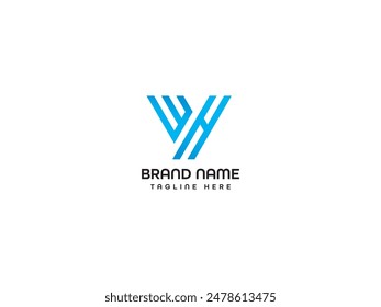 EH-Buchstabe Logo Design Vorlage