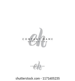 EH signature logo designs or Square EH logo vector mark