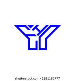 EHD letter logo creative design with vector graphic, EHD simple and modern logo.