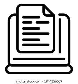 Gesundheitssymbol. Outline-Gesundheit, Vektorsymbol für Webdesign einzeln auf weißem Hintergrund