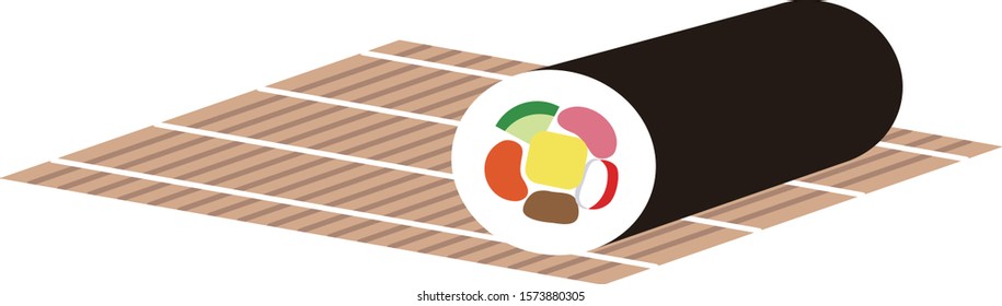ehomaki : sushi roll eaten during setsubun