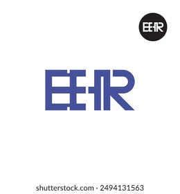 EHR Logo Letter Monogram Design