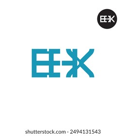 EHX Logo Letra Monograma Diseño