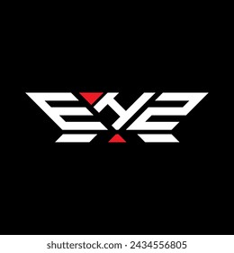 EHZ letter logo vector design, EHZ simple and modern logo. EHZ luxurious alphabet design  