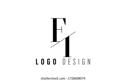 EI Company initial logo design
