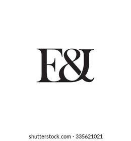 E&I Initial logo. Ampersand monogram logo