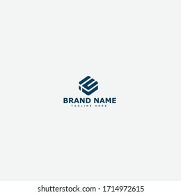 EI, IE Letter Logo Design Template Vector