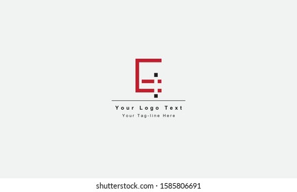 EI or IE letter logo. Unique attractive creative modern initial EI IE E I initial based letter icon logo