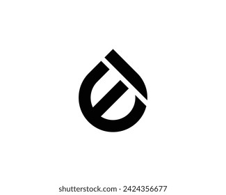 EI IE logo design vector template