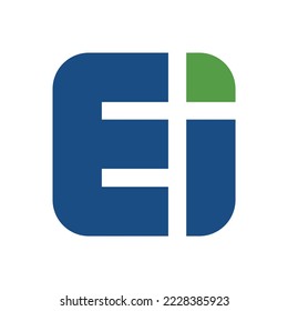 ei logo template icon symbol