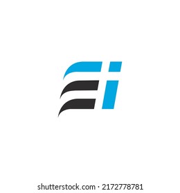 EI vector Logo Template vector symbol 