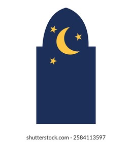 Eid adha Mosque element illustration