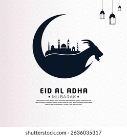 Eid Adha Mubarak, Arabic Calligraphy, English Translation Is Happy Eid. عيد اضحى مبارك - الاضحى المبارك - عيد سعيد