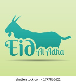 Eid Adha Mubarak Get Card Vektorvorlage