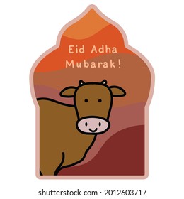 eid adha mubarak greeting animals