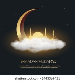 Eid Al Adha Background. Fit for greeting card, poster and other. Vector Illustration. eRamadan kareem, Eid al-Fitr and Eid al-Adha